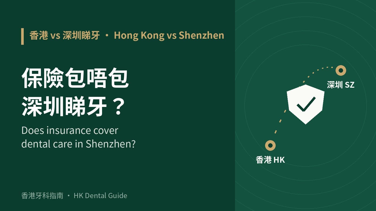 Does Insurance Cover Dental Treatment in Shenzhen? VHIS, Dental Plans, GBA Cover and Mainland Insurance