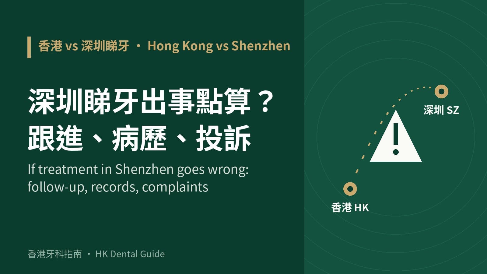 What to Do If Dental Treatment in Shenzhen Goes Wrong