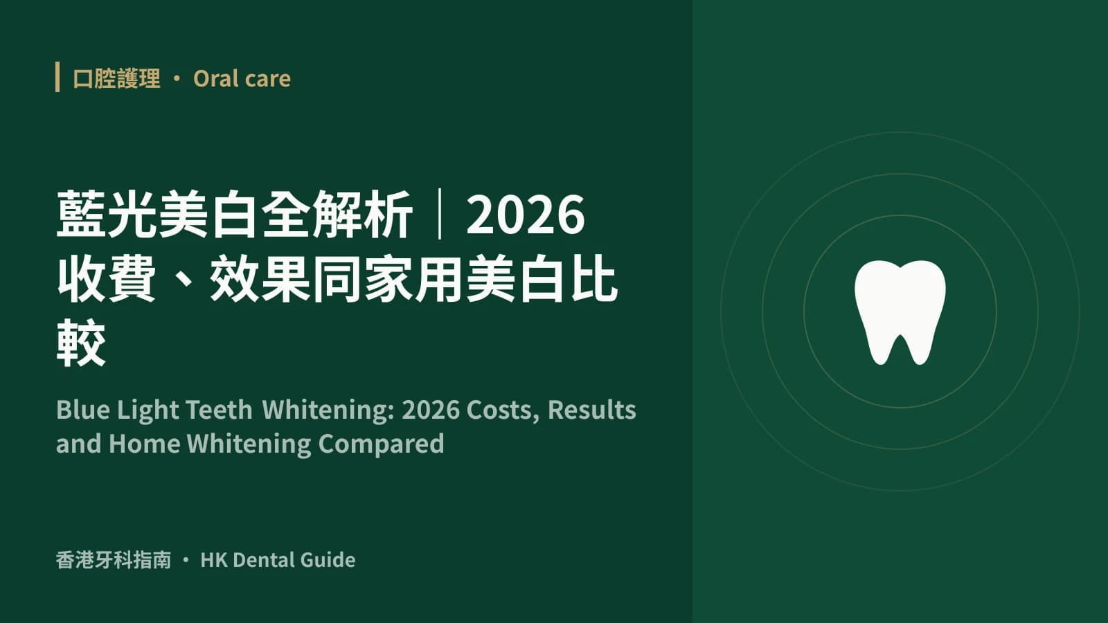 藍光美白全解析|2026 收費、效果同家用美白比較