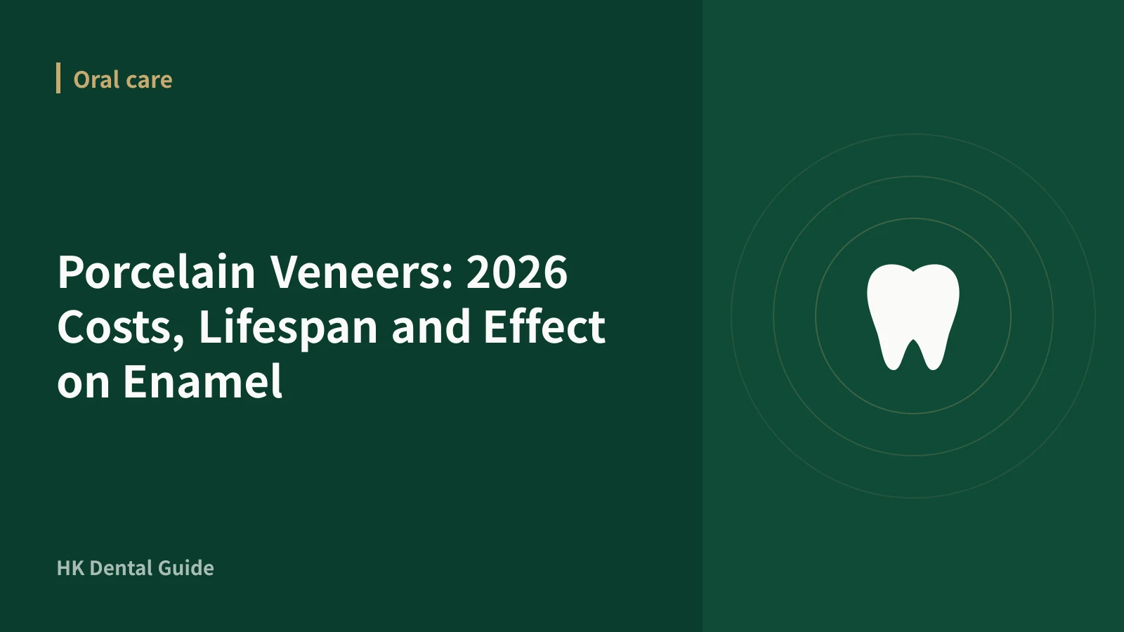 Porcelain Veneers: 2026 Costs, Lifespan and Effect on Enamel