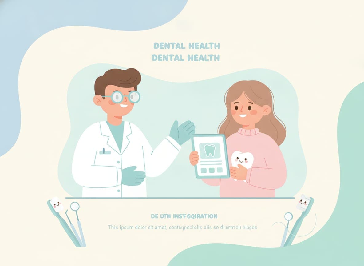 Dentist gently explaining a tooth X-ray to a relaxed patient
